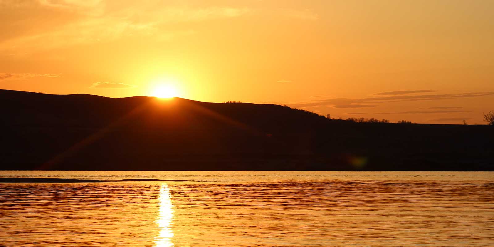 Missouri River Sunset